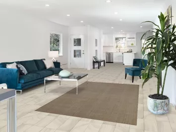 All-Over Striped Moroccan Oriental Area Rug 5x8