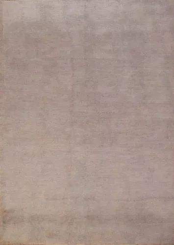 Gray & Beige Modern Gabbeh Oriental Area Rug 7x9