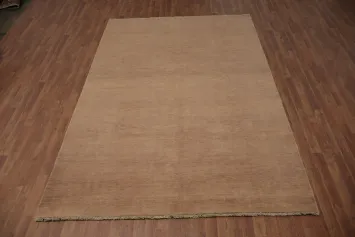 Modern Wool Gabbeh Oriental Area Rug 7x10