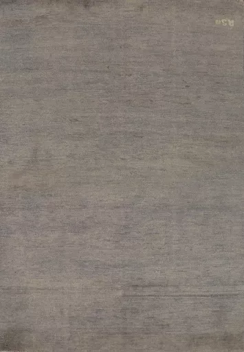 Gray Modern Wool Gabbeh Oriental Rug 5x6