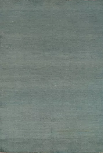 Aqua Blue & Green Modern Gabbeh Oriental Rug 5x7