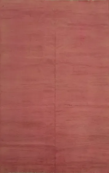 Pink Modern Wool Gabbeh Oriental Area Rug 10x13