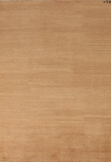 Modern Wool Gabbeh Oriental Area Rug 6x8