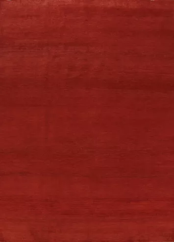 Red Wool Modern Gabbeh Oriental Area Rug 7x9