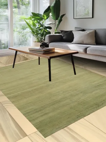 Handmade Wool Gabbeh Modern Area Rug 6x8