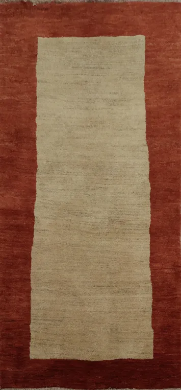 Elegant Handcrafted Gabbeh Persian Rug 3x6 for Modern Homes