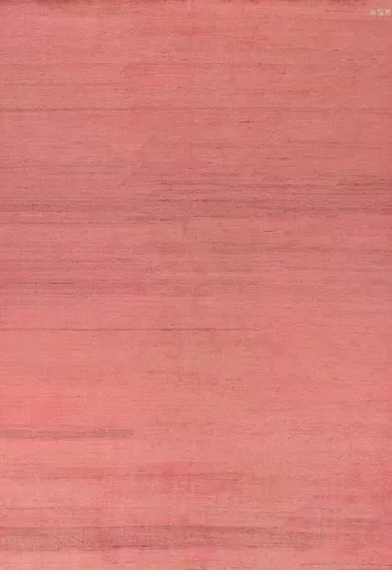 Pink Modern Gabbeh Oriental Area Rug 6x10