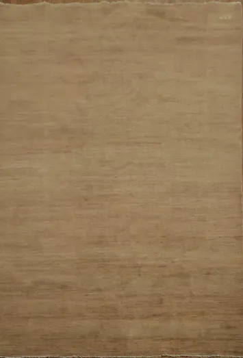 Brown Wool Modern Gabbeh Oriental Area Rug 7x10