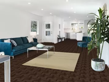 Handmade Wool Striped Gabbeh Modern Rug 5x6