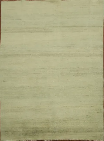 Handmade Wool Striped Gabbeh Modern Rug 5x6