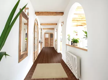 Contemporary Wool Gabbeh Oriental Rug 3x4