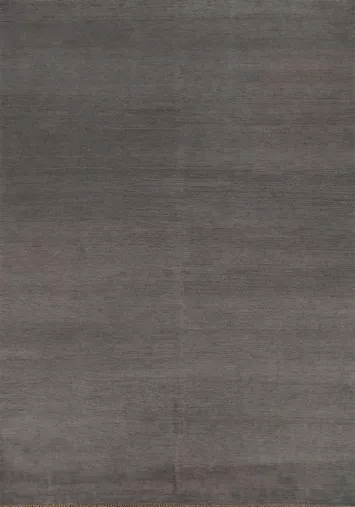 Modern Gray Gabbeh Oriental Area Rug 7x10