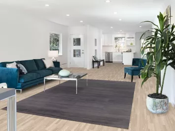 Grays & Blues Modern Gabbeh Oriental Area Rug 6x9