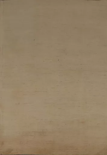 Handmade Wool Solid Gabbeh Modern Rug 5x7