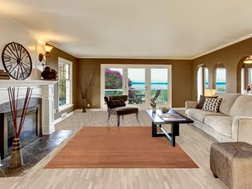 Handmade Wool Gabbeh Modern Area Rug 7x10