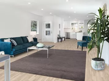 Gray Wool Modern Gabbeh Oriental Area Rug 7x10