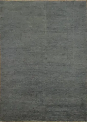 Gray Wool Modern Gabbeh Oriental Area Rug 7x10