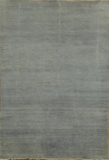 Gray Wool Modern Gabbeh Oriental Area Rug 7x10