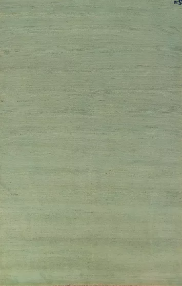 Light Green Modern Wool Gabbeh Oriental Area Rug 6x9