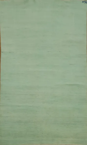 Light Green Modern Wool Gabbeh Oriental Area Rug 6x9