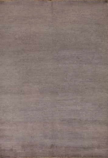 Gray Wool Modern Gabbeh Oriental Area Rug 6x8