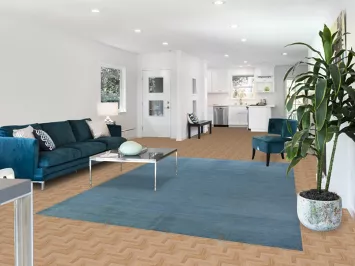 Light Blue Modern Wool Gabbeh Oriental Area Rug 7x10