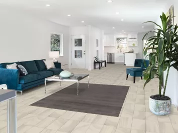 Modern Gray Wool Gabbeh Oriental Rug 5x7