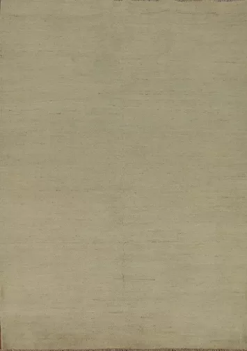 Contemporary Wool Solid Gabbeh Oriental Rug 5x6