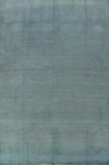 Light Blue Handmade Gabbeh Oriental Area Rug 6x9