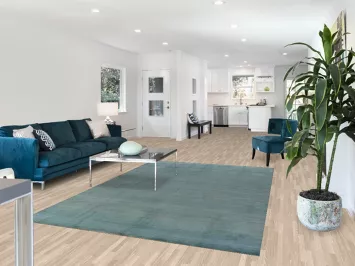 Light Blue Handmade Gabbeh Oriental Area Rug 6x9