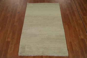 Modern Wool Gabbeh Oriental Rug 3x4