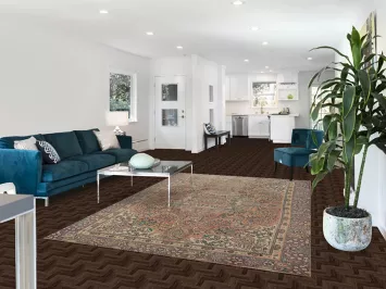 Handmade Floral Wool Tabriz Persian Area Rug 6x9