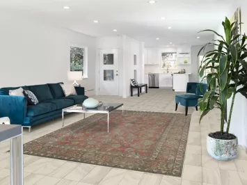 Handmade Floral Tabriz Persian Area Rug 6x10