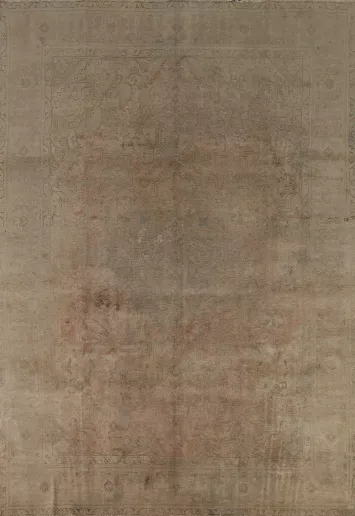 Wool Geometric Tabriz Persian Area Rug 8x11