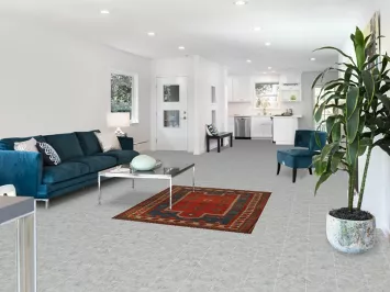 Pre-1900 Antique Red Geometric Kazak Oriental Rug 4x5