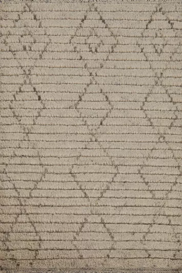 Thick Wool Handmade Moroccan Indian Rug 2x3