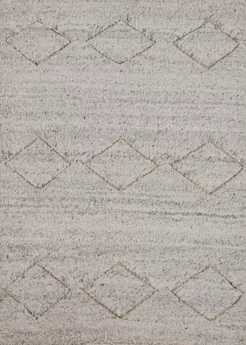 Handmade Wool Moroccan Oriental Rug 2x3