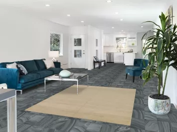 Modern Wool Gabbeh Oriental Rug 5x6