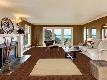 Muted Handmade Gabbeh Wool Modern Rug 5x7