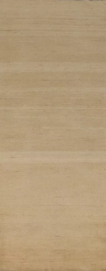 Striped Wool Gabbeh Modern Runner Rug 3x10