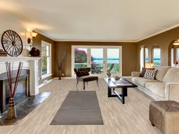 Gray Wool Gabbeh Modern Runner Rug 3x10