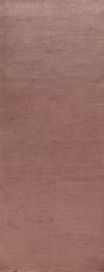 Wool Gabbeh Modern Runner Rug 3x10