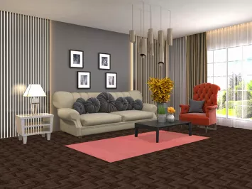 Pink Wool Gabbeh Oriental Runner Rug 3x7