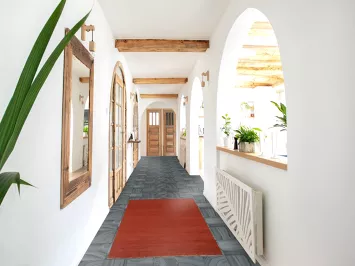 Handmade Wool Modern Gabbeh Oriental Rug 3x6