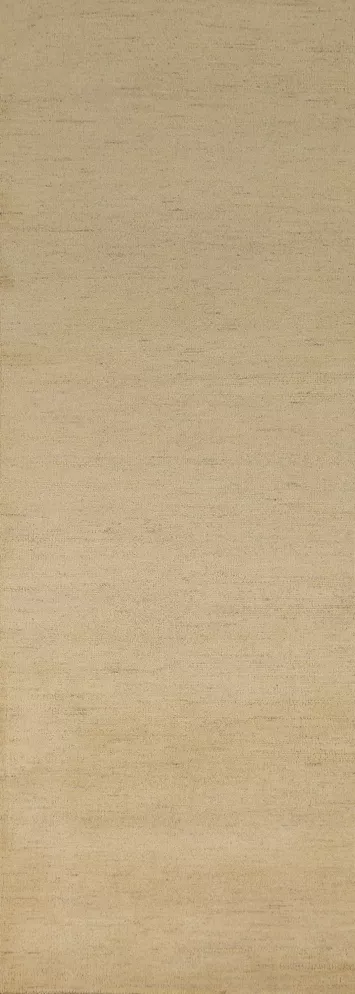 Handmade Modern Gabbeh Wool Runner Rug 3x10