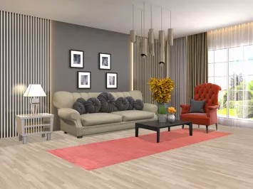 Pink Handmade Gabbeh Wool Runner Rug 3x10