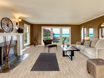 Modern Gray Gabbeh Wool Runner Rug 3x10