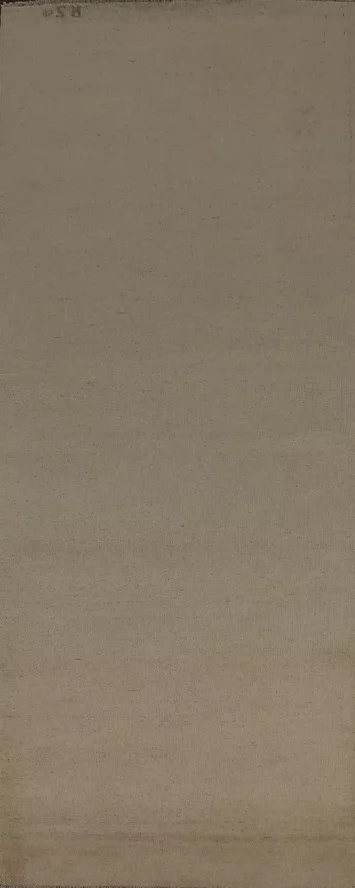 Modern Gabbeh Wool Runner Rug 3x10