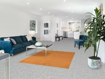 Handmade Gabbeh Modern Oriental Rug 5x6