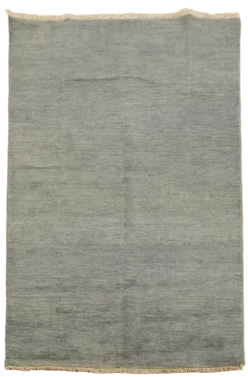 Handmade Gabbeh Modern Wool Accent Rug 4x6